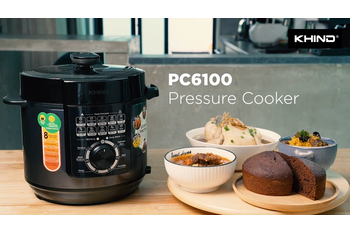 Khind 6L Pressure Cooker | PC6100 | Simple, Easy, Fast & Delicious
